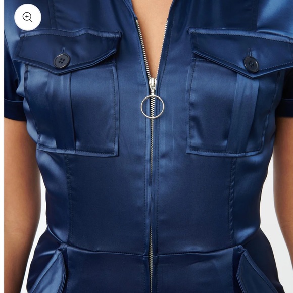 Unique Vintage Cargo Romper 💙 - Picture 9 of 11